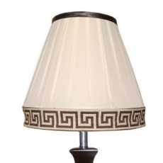 Platted Table Lamp Shade 12 inches Diameter Bed and Bottom Lining Drawing...