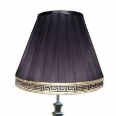 Platted Table Lamp Shade 12 inches Diameter Bed and Bottom Lining Drawing...