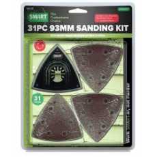 SMART Multi Tool Sanding Set Complete Kit 93mm, Triangle Head
