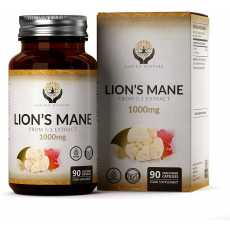 Earth's Lions Mane Mushroom (LMM) Capsules || 5X Concentrated 5:1 Extract 1000mg