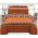 King Size Multi Color Printed Bed Sheet (98"x95") + 2 Pillow Case (19"x29")