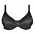 Silhouette Lingerie ‘Sirena Collection’ Black Satin Underwired Full Cup Bra...