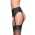 Nancies Lingerie Lycra 4 Strap Suspender / Garter Belt for Stockings (NL6)