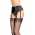 Nancies Lingerie Lycra 6 Strap Suspender / Garter Belt for Stockings (NL2)