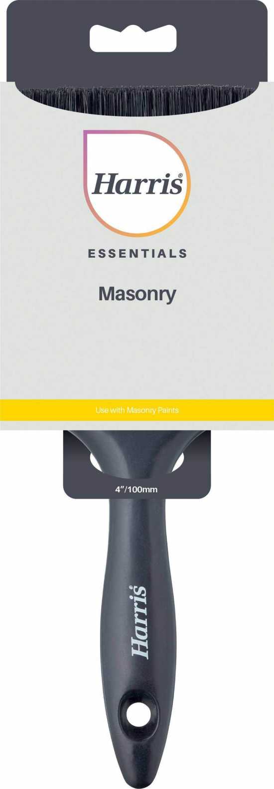 Harris 4 inch Masonry Paint Brush use with Masonry Paints - 101091007