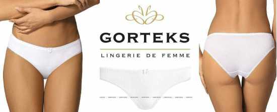 'Gorteks Lingerie' G058 White Everyday Knickers (UK Size 10)