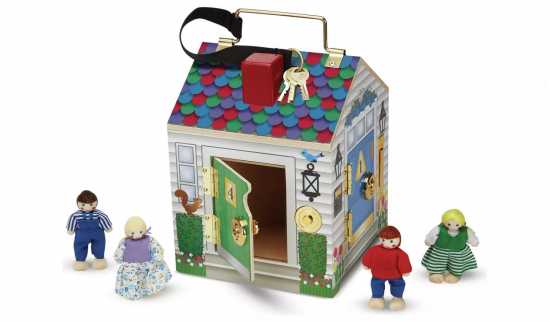 Melissa & Doug Doorbell House Playset