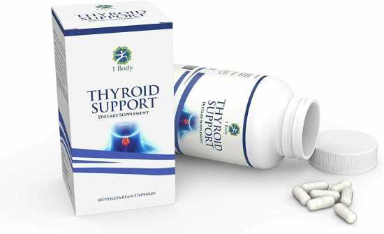 Thyroid Support Supplement with Iodine - Metabolism, Energy & Focus Formula