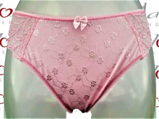 Adore Lingerie [ UK SIZE 16-18 ] 'Trellis' Pink Everyday Briefs In Floral...