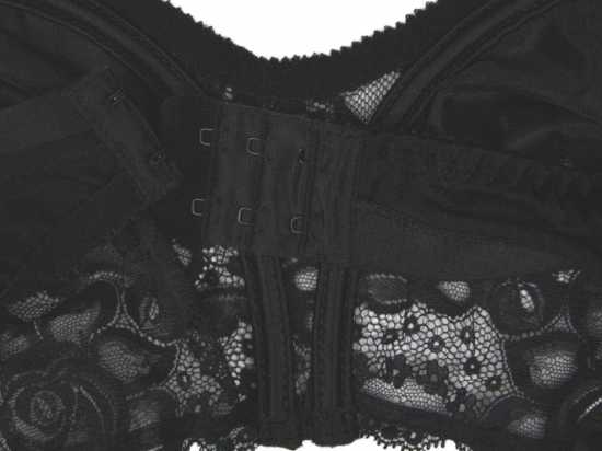 Silhouette Lingerie ‘Paysanne Collection’ Black Lace Underwired Full Cup Bra...