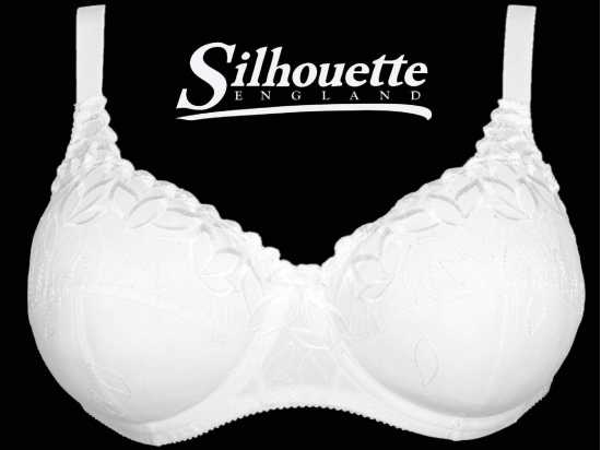 Silhouette Lingerie 'Fresco Collection' White Underwired Full Cup Bra with...