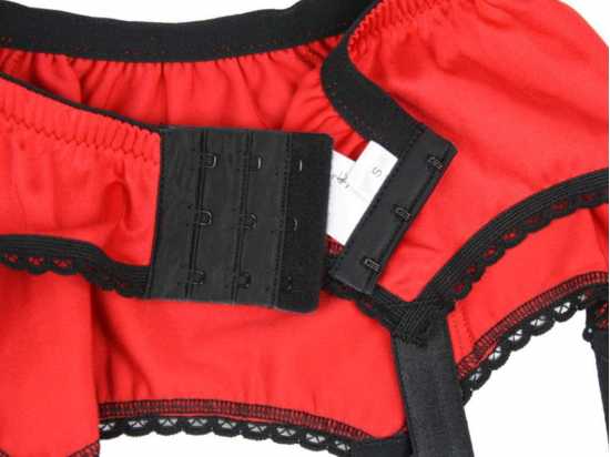 Nancies Lingerie Lace 6 Strap Suspender / Garter Belt for Stockings (NL60)