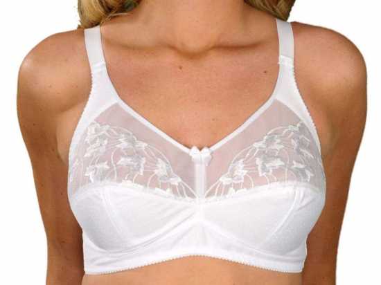 Silhouette Lingerie ‘Cascade Collection’ White Non-Wired Soft Cup Bra UK...