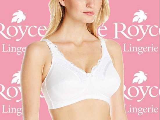 Royce Lingerie [ UK SIZE 34D ] Women's Caress Jasmine Bilateral Seamless...