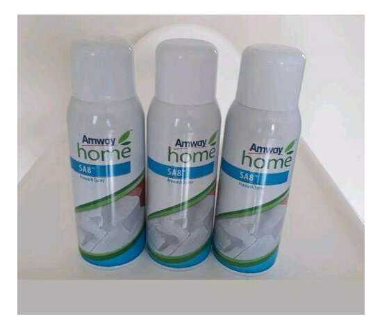 3 X Amway SA8 Home Prewash Spray stain remover 400ml