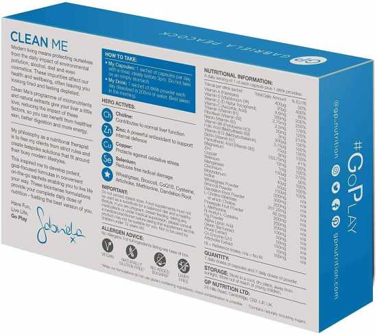 Clean Me 7 Days Supplements Kit That Boosts Immunity, Enhances The Liver