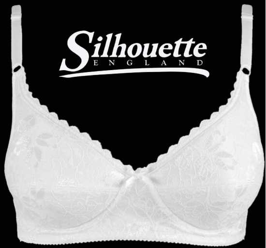 Silhouette Lingerie 'Euphoria Collection' White Padded Soft Cup Bra with...