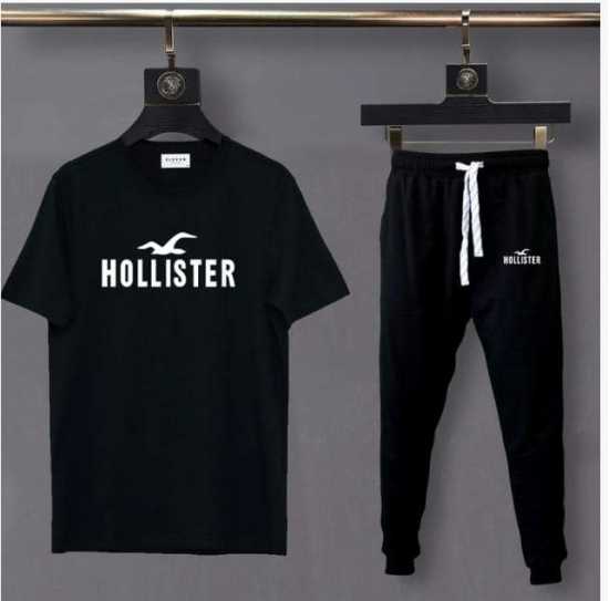 Mens Tracksuit Summer Sports holster  Suits T-shirt + Trouser Two-piece Outfit