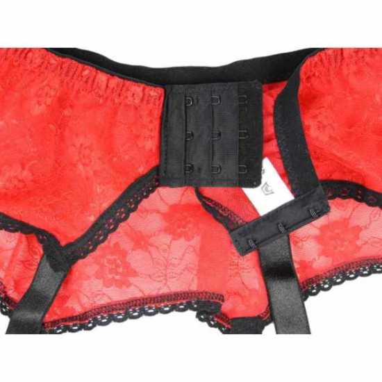 Nancies Lingerie 'All Lace' 6 Strap Suspender / Garter Belt for Stockings (NL55)