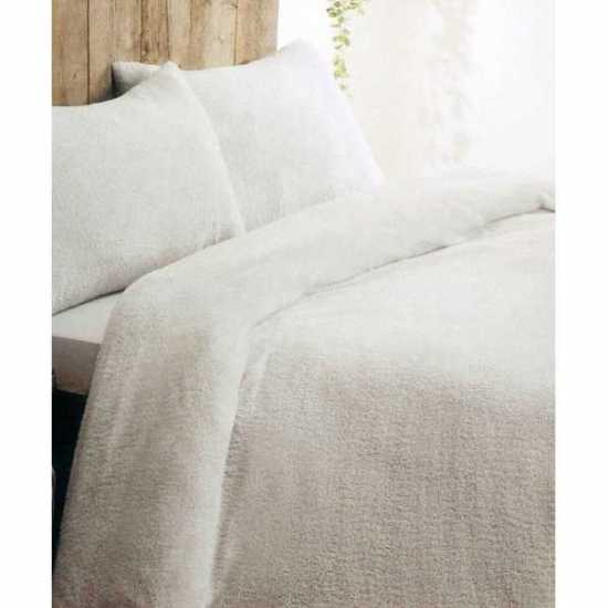 HIGHLIVING @ Soft Teddy Bear Fur Sherpa Fleece Duvet Cover Bedding Set...