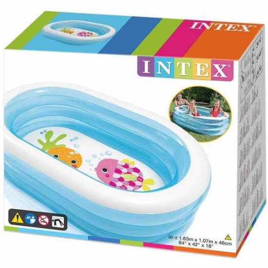 Intex Oval Whale Fun Pool (ASSSORTED MODEL)