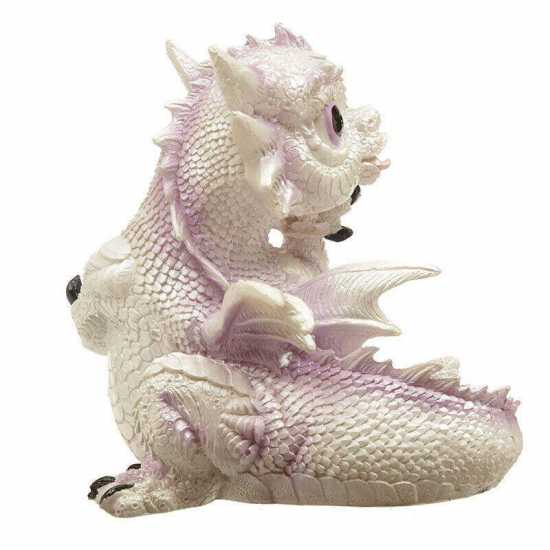 Mystical Dream Fantasy Winter Warrior Dragon Figurine Fun Gruesome Gift Ornament