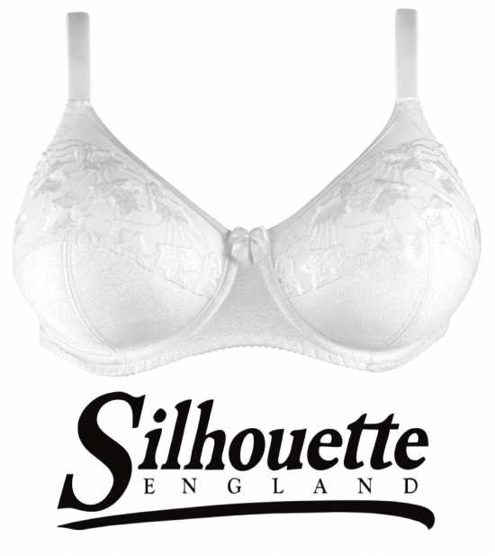 Silhouette Lingerie ‘Cascade Collection’ White Full Cup Underwired Bra UK...