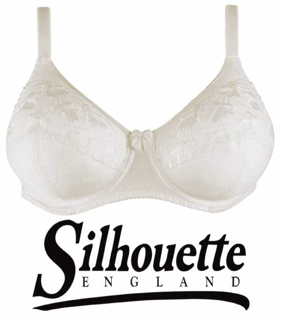 Silhouette Lingerie ‘Cascade Collection’ Pearl Full Cup Underwired Bra UK...