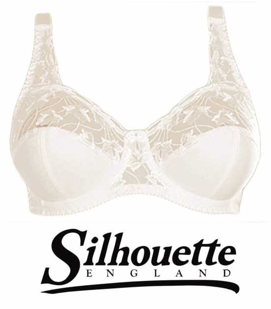 Silhouette Lingerie ‘Cascade Collection’ Pearl Full Cup Underwired Bra UK...