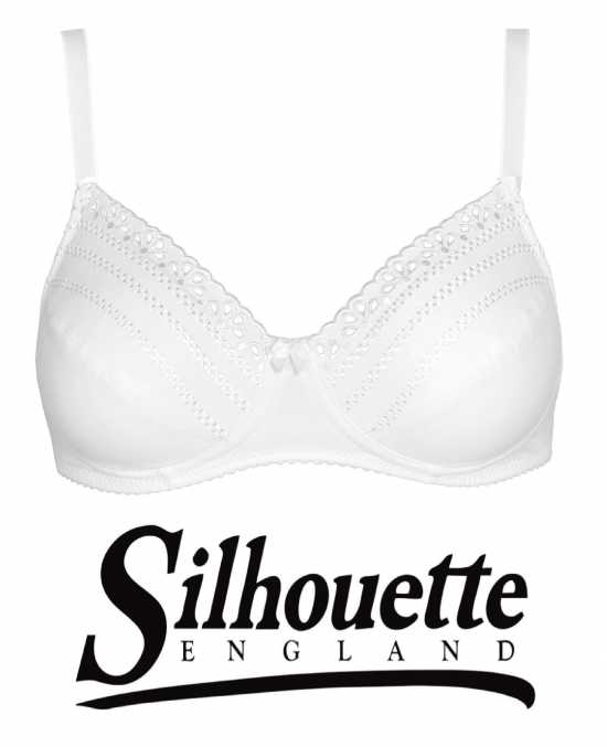 Silhouette Lingerie ‘La Chica Collection’ Girls White Padded Soft Cup Bra (...