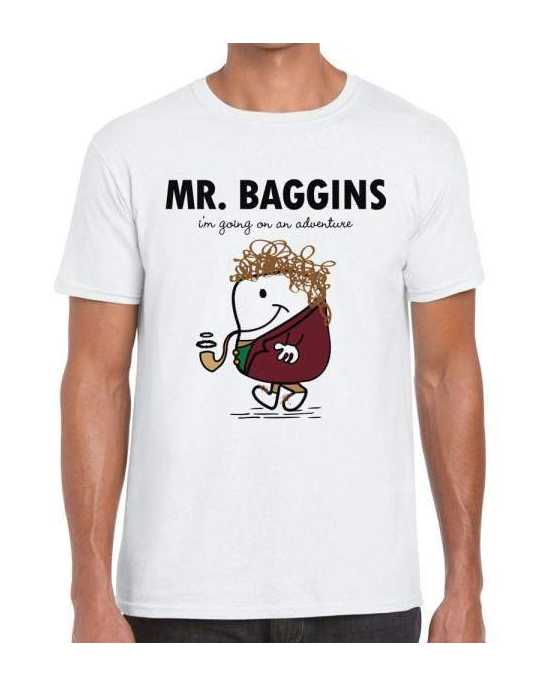 Mr. Baggins Lord of the Rings T-Shirts in 4 Colours Unisex Free P+P