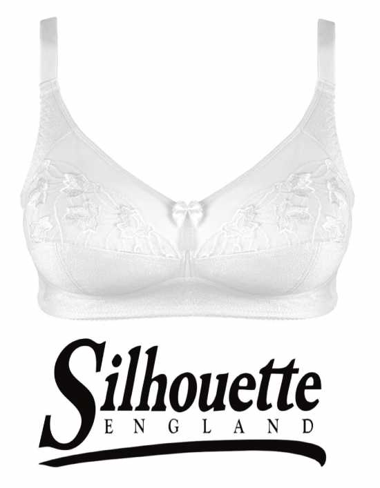 Silhouette Lingerie ‘Cascade Collection’ White Non-Wired Soft Cup Bra UK...