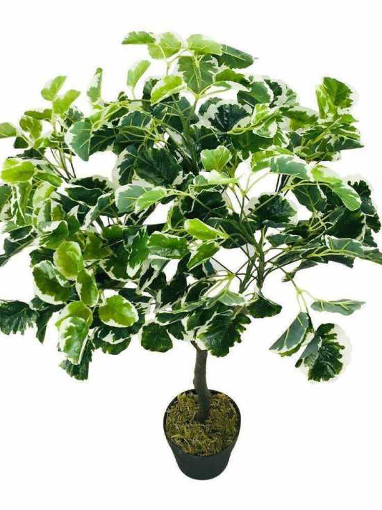 2x Artificial Fake Home Plant Money Bag Bush Flower Tree 103cm Room Hall Decor