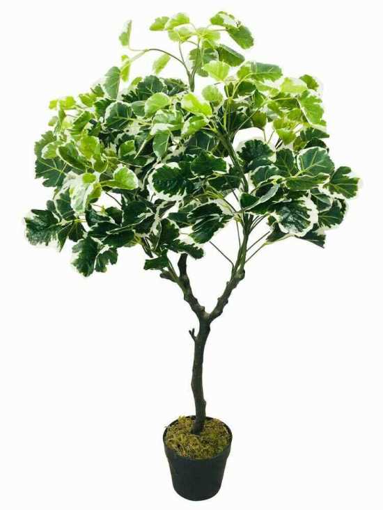 2x Artificial Ficus Leaf Topiary Mini Leaves 175cm Fake Home Plant Bush Flowers