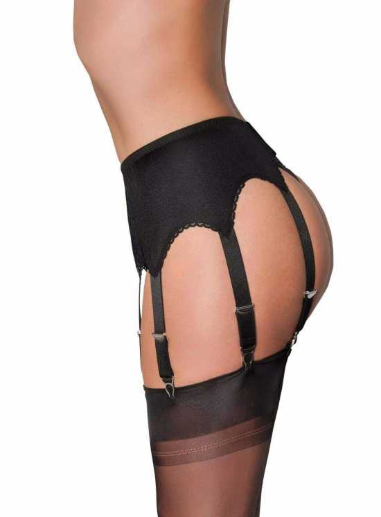 Nancies Lingerie Lace 8 Strap Suspender / Garter Belt for Stockings (NL9)