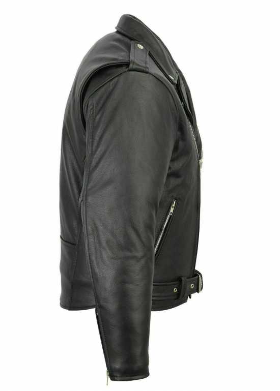 Leather Brando Motorbike Jacket Marlon Biker Motorcycle Perfecto Leather Jacket