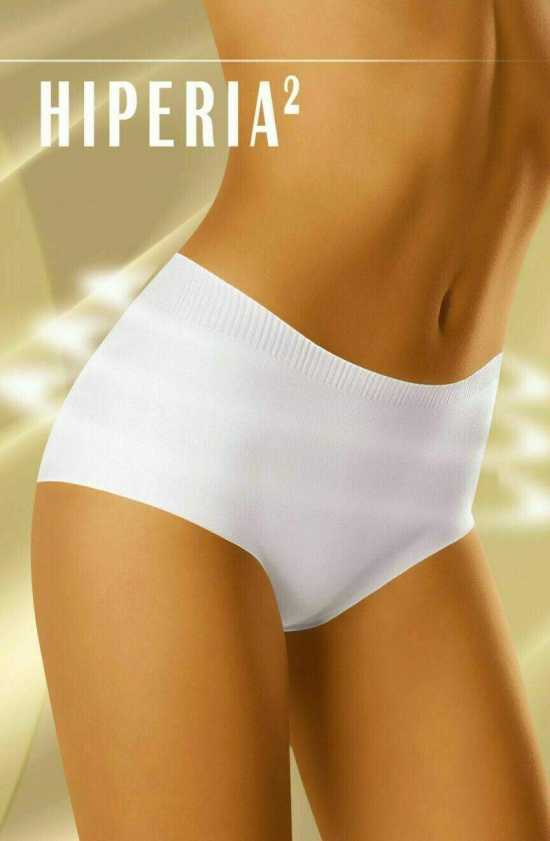 'Wolbar Lingerie' Hiperia2 White Ladies Support Comfort Briefs ( UK Size 18 )