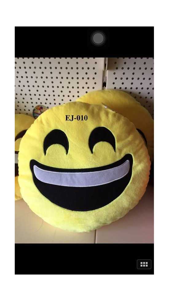 HIGHLIVING @32*32CM Soft Round Emoji Smiley Emoticon Cushion Pillow Stuffed...